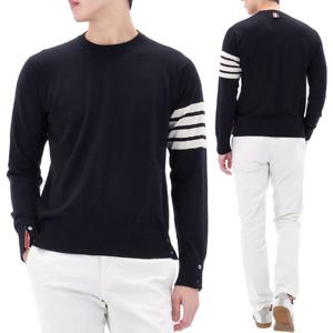 25FW 톰브라운 클래식 사선 풀오버 니트 MKA002A Y1014 415