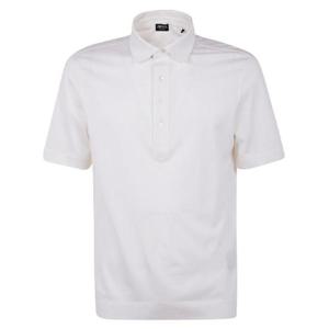 제냐 버튼 디테일 반팔 폴로 셔츠 RUB386A5B774 WHITE TP936618616