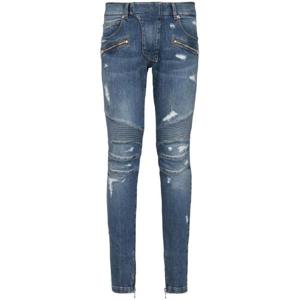 25 FW 발망 디스트레스드 패널 스키니 진 DH1MG009DE57 TP432470453