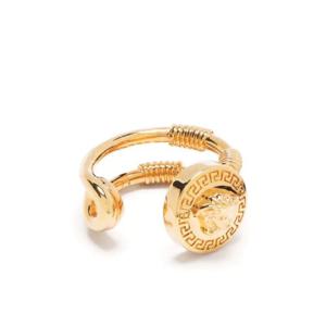 25 FW 베르사체 세이프티 핀 밴드 링 DG579311A00620 TP432142588