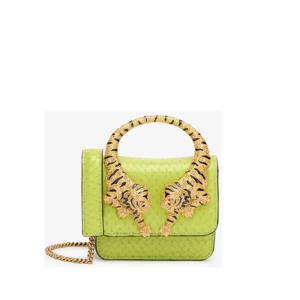 25 FW 로베르토 카발리 체인 링크 미니 백 UKA004PZV98 TP435829454