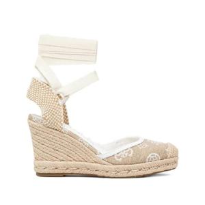 25 FW 게스 자수 에스파드리유 웨지 샌들 FLJCYRFAB04 TP438565978