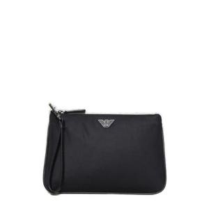 엠포리오 아르마니 로고 플라크 지퍼 클러치 백 EM001812AF13454 UC001 TP942046554