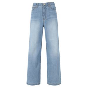 [에이비에프지]아이스 워싱 써머  와이드 부츠컷 데님 팬츠 APZ2HE32F