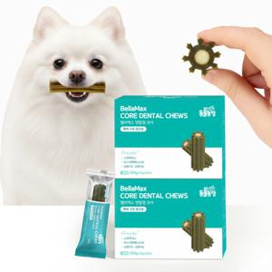 벨라맥스 SBS TV 동물농장 수의사 강아지 덴탈껌 코어 구강 유산균 2개