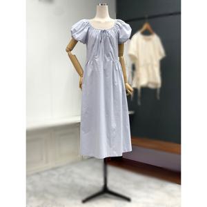 [애티쉬]오프숄더 퍼프 롱원피스 BOP1R832_OD