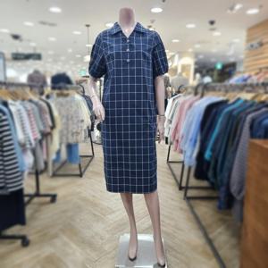 [BCBG]BCBG 코카 체크 원피스 B5C7O606_DG