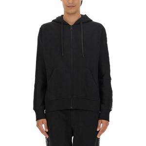 베르사체 후드 티셔츠 75GAIF11 BLACK