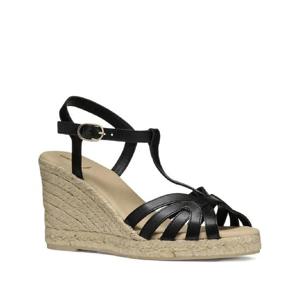 25 FW 제옥스 T바 웨지 에스파드리유 95mm D55TPA00043 TP441660635