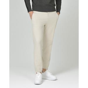 헤지스 골프 25FW 베이지 남성 간절기 반조거 팬츠 HUPA5C614I1