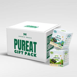 [선물세트] 퓨어잇 오가닉 순수한아이김 6박스세트 선물용 간식박스