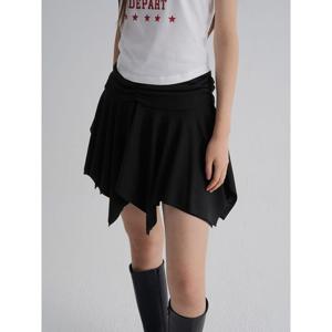 (125827MB25) [에잇세컨즈] 셔링 미니 스커트  블랙