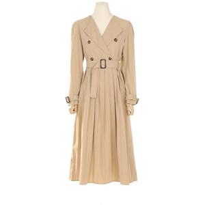 [예쎄][예쎄] 벌룬 퍼프 트렌치 벨티드 원피스 (S3FOP008A)