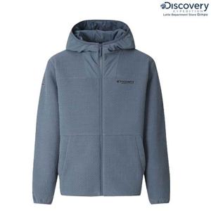 디스커버리 25FW 남성 자가드 플리스 후드 자켓 DMSS33054BLD GPWJ