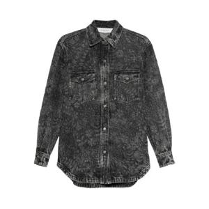 25 FW 골든구스 플라워 모티프 셔츠 GWP002351P00208 TP442447988