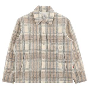 노르디스크 유로 WOOL 체크 패딩 셔츠 OMW25404E2