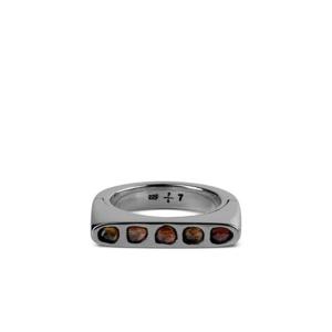 25 FW Parts of Four 시스테마 스털링 실버 사파이어 링 110111PAOSAF TP443500028