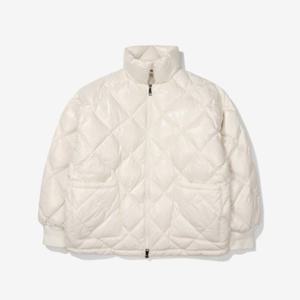 휠라 프리미엄 퀼팅 구스다운 패딩자켓 FS2DJF4162F_IVY