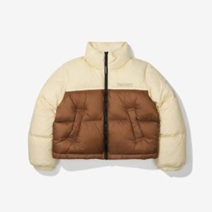 휠라 여성 립스탑 블럭다운 패딩자켓 FS2DJF4171F_BTY