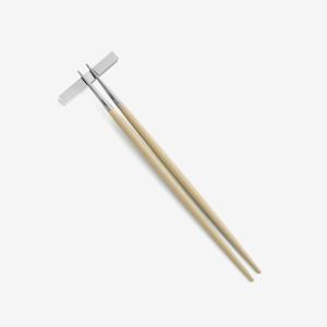 [큐티폴] 고아 아이보리 젓가락세트 (받침포함)