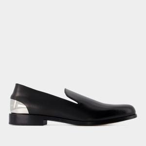 알렉산더맥퀸 메탈 힐 라운드 토 로퍼 778158WIES4 1081