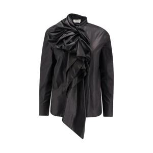 25 FW 알렉스 보우 디테일 버튼 셔츠 846035QAACA1000 TP444596818