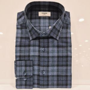 [레노마셔츠]일반핏/ 멜란 빅체크 긴소매 셔츠 RMWSG1058 NY_US