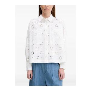 25 FW 바버 아일렛 자수 셔츠 LSH1676WH11 TP444679821