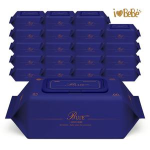 [아이러브베베]시그니앙 블루라벨 85g 66매 20팩 캡형 아기물티슈