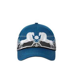 25 FW 베르사체 홀스 프린트 베이스볼 캡 모자 10107461A16728 TP445176941