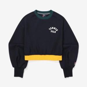 휠라 테니스 라이프 뉴크롭 맨투맨 FS2POF3363F_INA