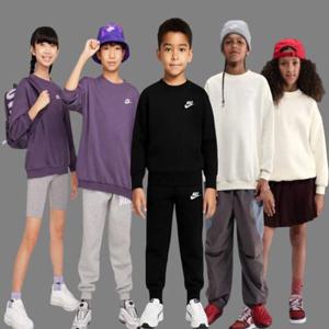 나이키키즈 (8-14세) 기모 나이키 클럽 기모맨투맨 초등학생티셔츠 A254SW323P 플레이키즈CH