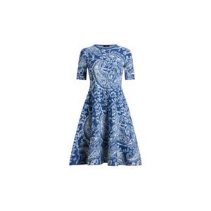 25 FW 에트로 자카드 플로럴 페이즐리 미니 드레스 WRKA0022AQ332 TP447926892