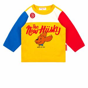 [베베드피노]하와이안 퍼피 베이비 컬러블럭 티셔츠_BP51TR137