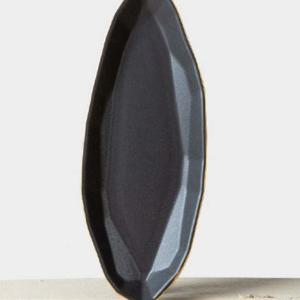 이천도자기 다이아 무광 도자기 생선접시 31cm 식기 그릇 타원 플레이트