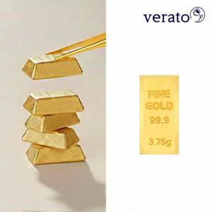 베라토 *봄특가* [순금선물] 24K순금 재물복 한돈 골드바 3.75g