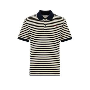 알렉산더 맥퀸 폴로 티셔츠 852208QXACK 9256 Stripped