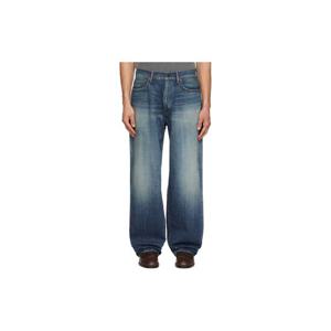 25 FW 나나미카 남성 블루 셀비지 데님 진 261467M186001