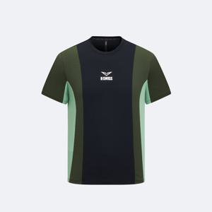 [케이스위스] 남성 루블레프 프렌치오픈 반팔 티 BLACK (1KSTSFU005)