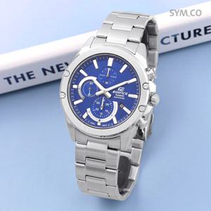 에디피스 EFR-S567D-2A 사파이어 크로노그래피 맨즈 스포츠 정장 남자 메탈 시계 d