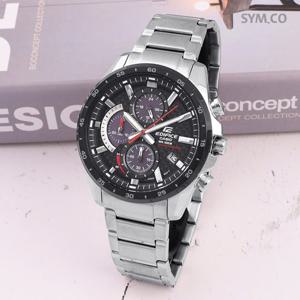 에디피스 EQS-900DB-1A 태양 충전 터프솔라 크로노그래피 캐쥬얼 정장 남자 메탈 시계