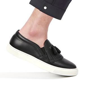 아도니스 루이스리만 테슬장식 슬립온 LL0215 NERO