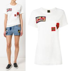 아도니스 미스터앤미세스 밀리터리 패치 티셔츠 TS042E