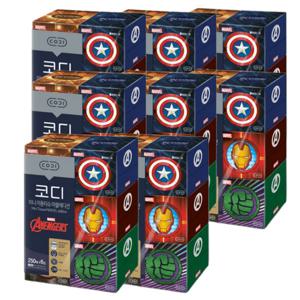 코디 마블 에디션 미니 각티슈 250매 6입 8팩 미용티슈