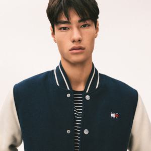 [공식][타미진스] 울 블렌드 바시티 재킷 (T32F0WJC11TMT1C1G)