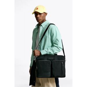 [공식][타미힐피거] 나일론 컴퓨터백 (T12F1ABG070MT1BDS)