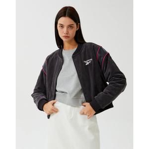 리복  코듀로이 바시티 자켓(W) - 차콜 REJU3FJ52CG