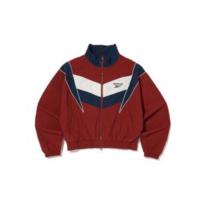 리복 24FW 가격인하헤리티지 크롭 윈드 브레이커 (W) - 레드 REJU4FJ17R3