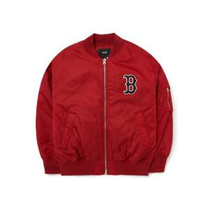 M MLB패딩다운자켓 IQC 3AJPB0124-43WIS 베이직 패디드 베이스볼 점퍼 보스턴 레드삭스