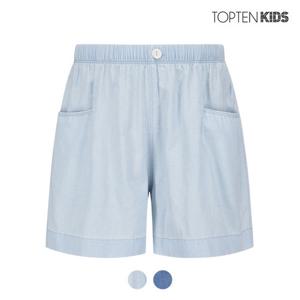 [탑텐키즈][탑텐키즈] 여아 3부 헤지 데님 쇼츠_MKD2DH2011